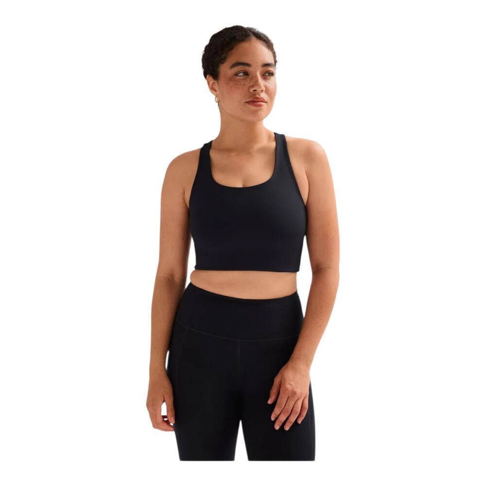 Girlfriend Collective Paloma Sports Bra Black Small